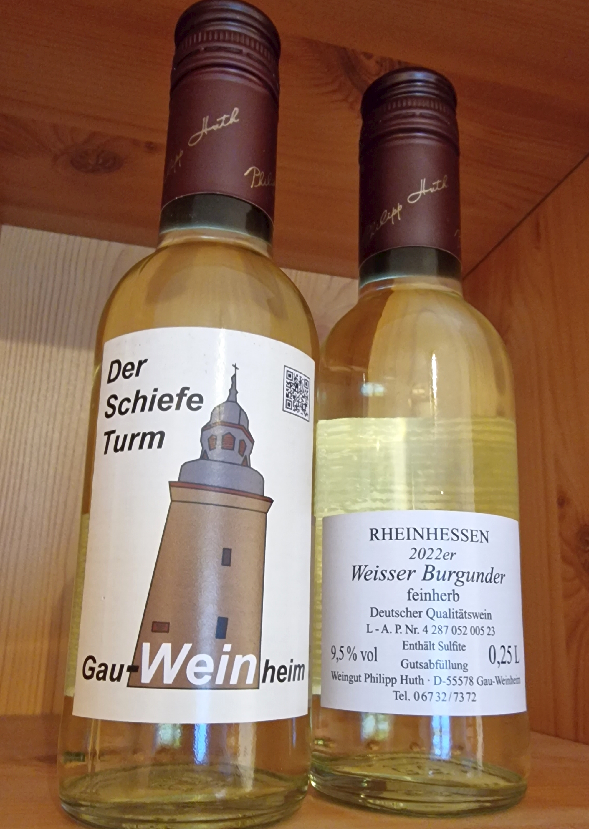 Der schiefe Turm Wein als Souvenier