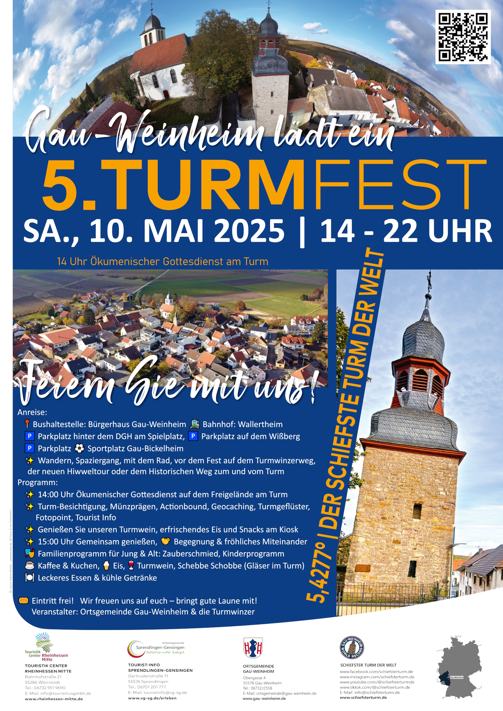 Das Turmfest - Am Schiefsten Turm der Welt