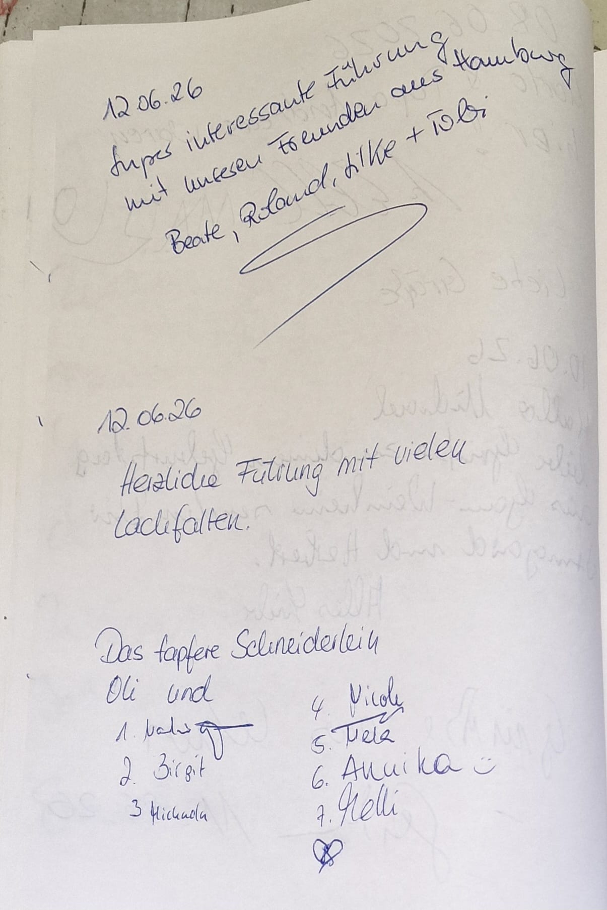 Gästebuch Schiefer Turm Gau-Weinheim
