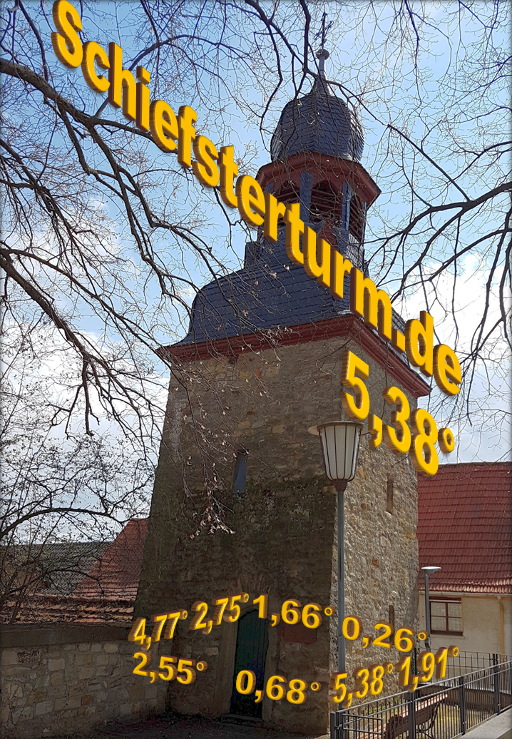 Schiefster Turm - Gau-Weinheim