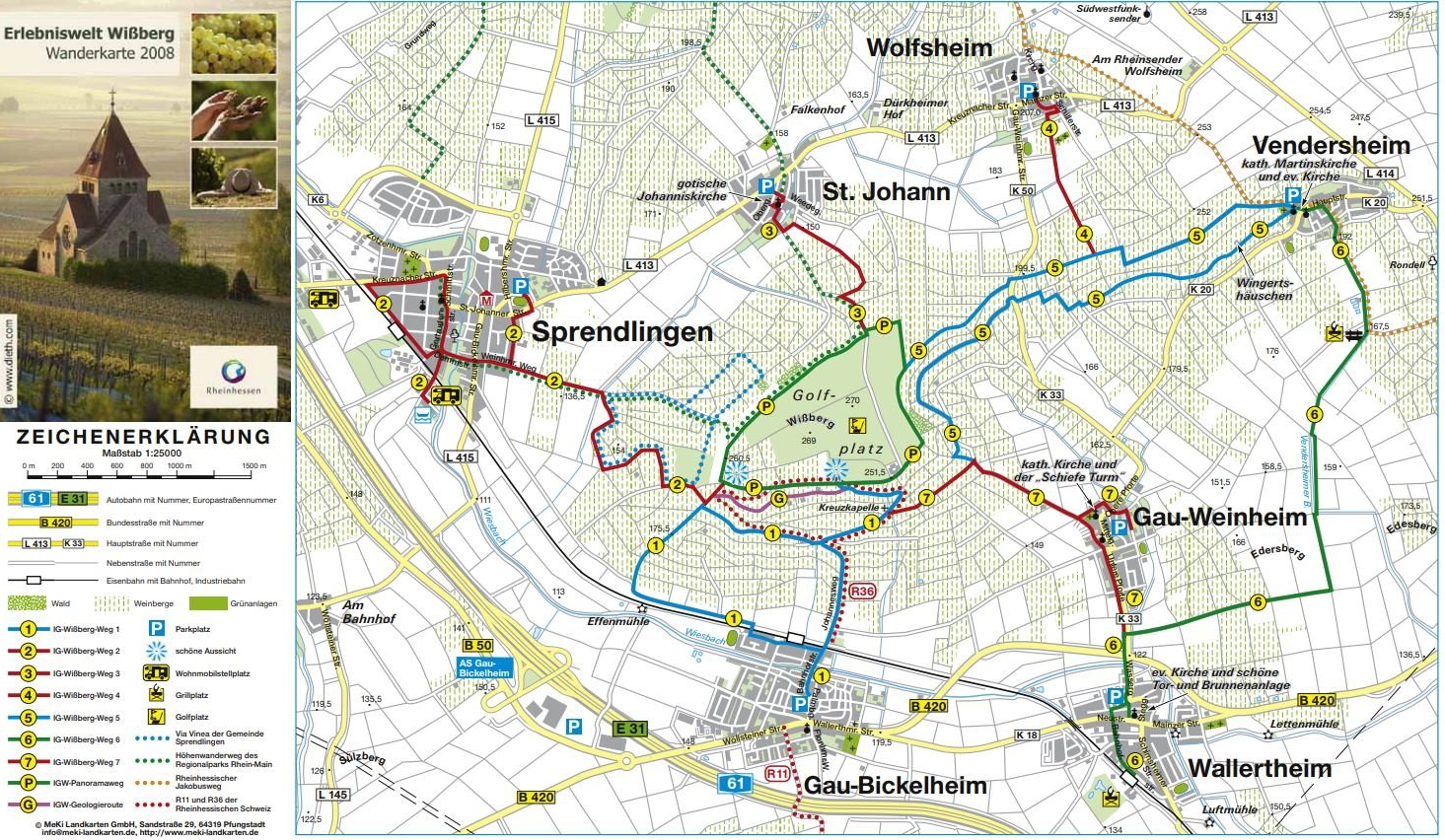 Rund um Gau-Weinheim Wandern